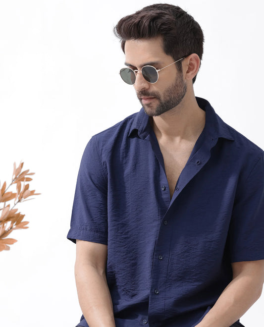 Black Regular Fit Long Coat-COAT01 for Men | Wool Blend Coat for Casual & Semi-formal